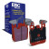 Kit de plaquettes de frein, frein à disque Redstuff DP32133C EBC, Vignette 7