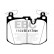 Kit de plaquettes de frein, frein à disque Redstuff DP32360C EBC, Vignette 5
