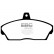 Kit de plaquettes de frein, frein à disque Redstuff DP3815C EBC, Vignette 5