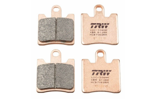 Kit de plaquettes de frein, frein à disque Sinter Maxi Scooter MCB706SRM TRW