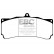 Kit de plaquettes de frein, frein à disque Yellowstuff DP4006R EBC, Vignette 5