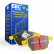 Kit de plaquettes de frein, frein à disque Yellowstuff DP4035R EBC