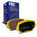 Kit de plaquettes de frein, frein à disque Yellowstuff DP41002R EBC, Vignette 7
