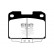 Kit de plaquettes de frein, frein à disque Yellowstuff DP41098R EBC, Vignette 5