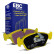 Kit de plaquettes de frein, frein à disque Yellowstuff DP41211R EBC, Vignette 7