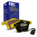 Kit de plaquettes de frein, frein à disque Yellowstuff DP41594R EBC, Vignette 7