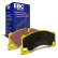 Kit de plaquettes de frein, frein à disque Yellowstuff DP41835R EBC, Vignette 7