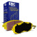 Kit de plaquettes de frein, frein à disque Yellowstuff DP41884R EBC, Vignette 7