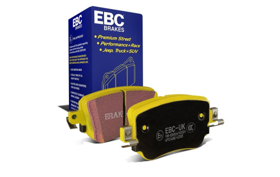 Kit de plaquettes de frein, frein à disque Yellowstuff DP42201R EBC, Image 7