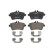 Plaquettes de frein BP1491 Bosch