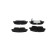 Plaquettes de frein BP1720 Bosch, Vignette 3
