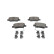 Plaquettes de frein BP1922 Bosch