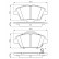 Plaquettes de frein BP1929 Bosch, Vignette 8