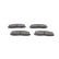 Plaquettes de frein BP1943 Bosch