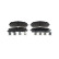 Plaquettes de frein BP1943 Bosch, Vignette 4