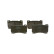 Plaquettes de frein BP1955 Bosch