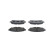 Plaquettes de frein BP1967 Bosch, Vignette 6