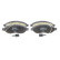 Plaquettes de frein BP1972 Bosch