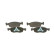 Plaquettes de frein BP1998 Bosch, Vignette 2