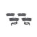 Plaquettes de frein BP2016 Bosch, Vignette 2