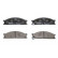 Plaquettes de frein BP2022 Bosch