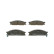 Plaquettes de frein BP2022 Bosch, Vignette 2