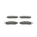 Plaquettes de frein BP2022 Bosch, Vignette 7