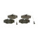 Plaquettes de frein BP2025 Bosch, Vignette 8