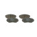 Plaquettes de frein BP2029 Bosch