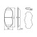 Plaquettes de frein BP2029 Bosch, Vignette 7