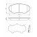 Plaquettes de frein BP2029 Bosch, Vignette 8