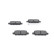 Plaquettes de frein BP2035 Bosch