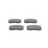 Plaquettes de frein BP2044 Bosch