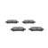Plaquettes de frein BP2047 Bosch