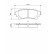 Plaquettes de frein BP2047 Bosch, Vignette 8
