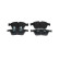 Plaquettes de frein BP2049 Bosch, Vignette 2
