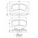 Plaquettes de frein BP2052 Bosch, Vignette 8
