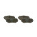 Plaquettes de frein BP2053 Bosch, Vignette 3