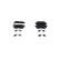 Plaquettes de frein BP2651 Bosch, Vignette 4