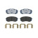 PLAQUETTES DE FREIN P 30 093E Brembo, Vignette 3