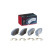 PLAQUETTES DE FREIN P 30 107E Brembo