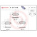 PLAQUETTES DE FREIN P 30 107E Brembo, Vignette 4