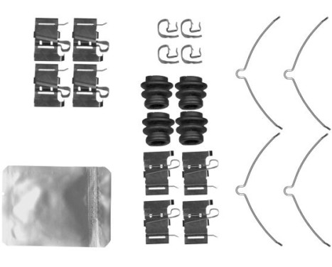 Accessoireset, schijfremblok