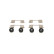 Accessoireset, schijfremblok