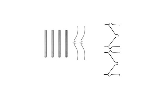 Kit d'accessoires, plaquette de frein à disque, Image 2