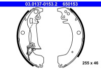 Jeu de mâchoires de frein 03.0137-0153.2 ATE