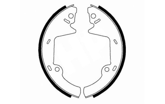 Jeu de mâchoires de frein 40567 ABS, Image 2