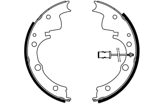 Jeu de mâchoires de frein 8931 ABS, Image 2