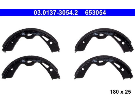 Jeu de mâchoires de frein, frein de stationnement 03.0137-3054.2 ATE, Image 2