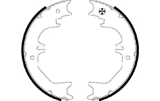 Jeu de mâchoires de frein, frein de stationnement, Image 2